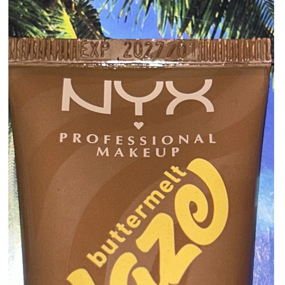 NYX Buttermelt Glaze Soft Glow Skin Tint SPF 30 07 Toffee Butta 1.01oz New